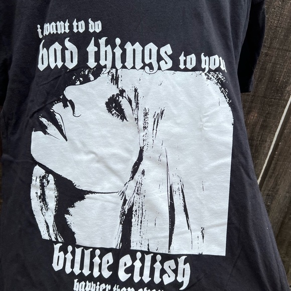 Billie Eilish NWT tee shirt - Picture 2 of 3